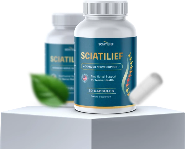 Sciatilief antioxidant nerve formula bottles
